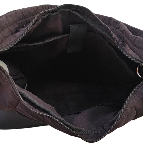 =GEN 'AYCC' All You Can Carry Nylon Black Puff Crossbody Bag - Picture 9 of 16